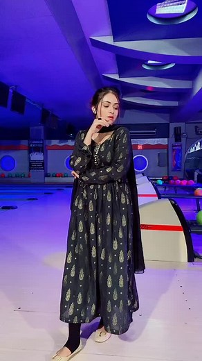 Bowling Alley Fashion Showcase: Stylish Indoor Look