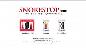 SnoreStop TV Spot, 'Relief'