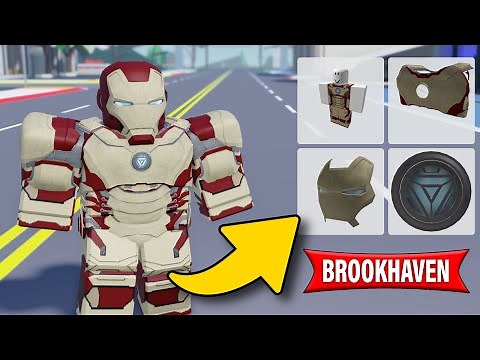 How To Become IRON MAN MARK 42 in Roblox Brookhaven!