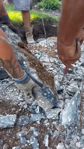 281K views · 1.9K reactions | Concrete removal is good for the soul #concretedesign #concrete #concretelife #satisfying #construction | Victory Outdoor Services | Facebook