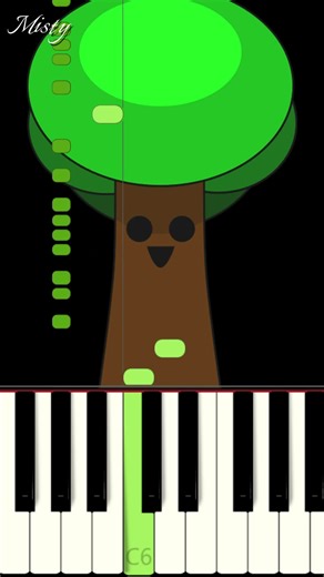 Sprunki - Mr Tree RETAKE Phase 2 (EASY PIANO TUTORIAL)