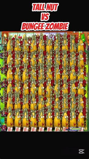 *TALL NUT VS BUNGEE ZOMBIE*#shorts #short #pvz #youtubeshorts #shortvideo #pvzfusion #gaming #games