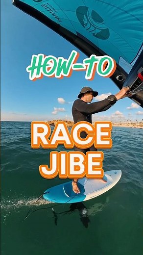 Wingfoil - HowTo - Race Jibe - Effective Turning Tutorial