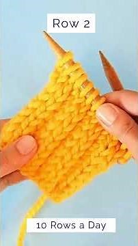 Ribbing that is not really a ribbing #knitting #stitch