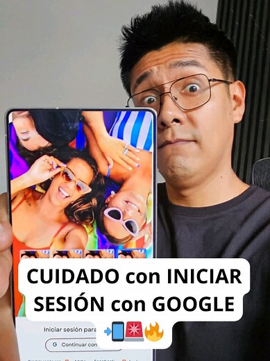Cuidado cuando inicies sesión con tu cuenta de Google #tips #tecnologia #telefonos #celular #google