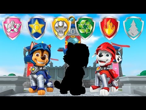 PAW Patrol Rescue Knights #11 | Match the right shadow