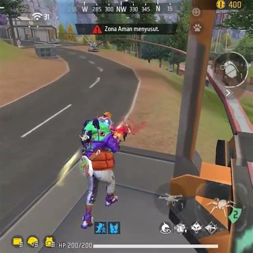 ALIEN HOCKEY MEETS THIS ENEMY IN SOLARA #freefire #shorts