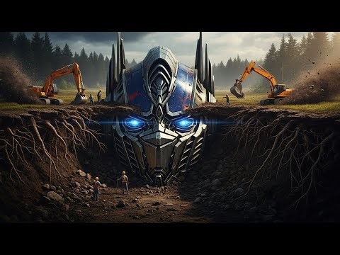 🤖 Optimus Prime Was Discovered Beneath the Earth… And Brought Back to Life