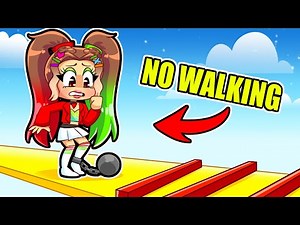 Roblox OBBY, But You CAN'T WALK!