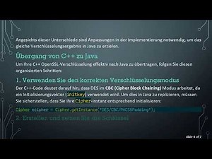 Verwendung von OpenSSL-Verschlüsselung mit Java
