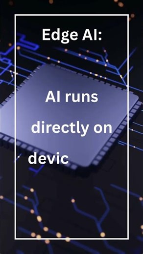 Cloud AI vs Edge AI (Explained in 30 Seconds)