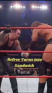 The Dead Man Undertaker Turns The Refree into Sandwich 🔥💪! #TheUndertaker #WWELovers Aesthetic Edits | Aesthetic Edits
