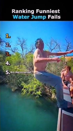 Ranking the Craziest Fails! 😱 | Water Jump & Football Fails#viral #usa #usashorts #renking #trending