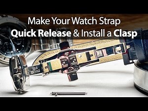 How To Make A Watch Strap Quick Release And Install Butterfly Clasp