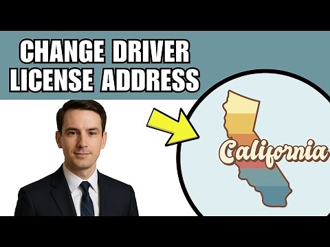 How To Change Address On Driver’s License Online California