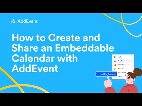 How to Get Started with Embeddable Calendars
