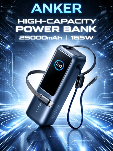 พาวเวอร์แบงค์ Anker 165w #ของดีบอกต่อ #anker #165w #powerbank