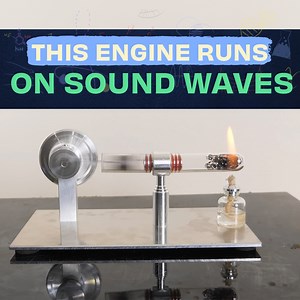 This Engine Runs On Sound Waves! #sound #soundsystem | The Action Lab