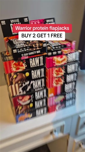 Warrior Protein Flapjacks: Buy 2 Get 1 Free Deal!