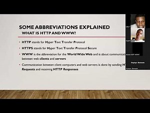 Edify IT Free No-Code Web Development training, Day 1