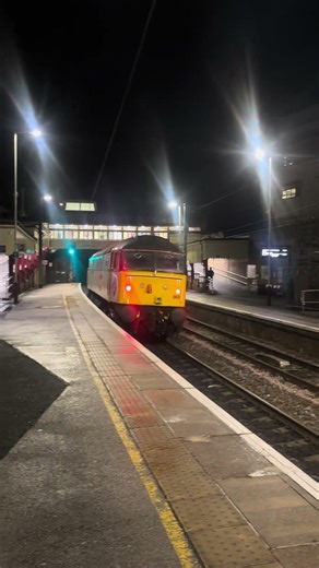 Class 57 No 57003 Passes Keighley On Light To Carlisle Upperby TMD LSL | 4K HD SD