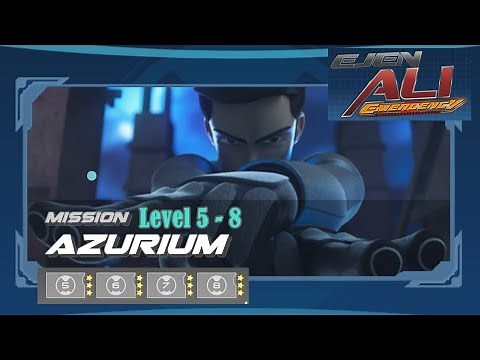 Ejen Ali Emergency : Mission Azurium Level 5-8 || Gameplay Walkthrough