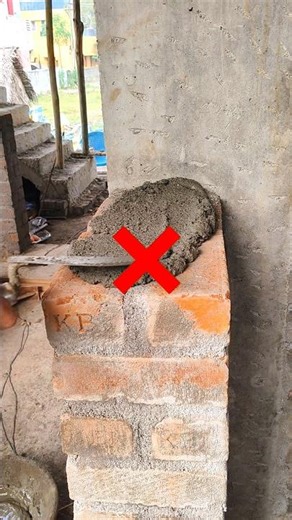 Proper masonry #construction #shortvideo