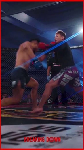 BreakingDown8 イ・サンイル vs 樋口武大 ハイライト #shorts