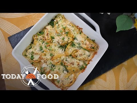 Try these chicken stuffed shells you can make ahead