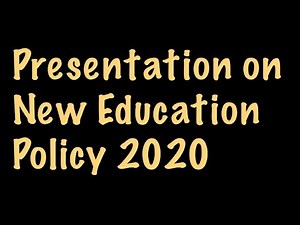 New Education Policy | PPT Presentation | Latest | Most beautiful presentation |