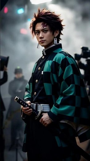 How We Film Tanjiro Fight Scenes (BTS) 🔥