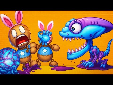 SCARY ALIEN VS THE BUDDY | KICK THE BUDDY