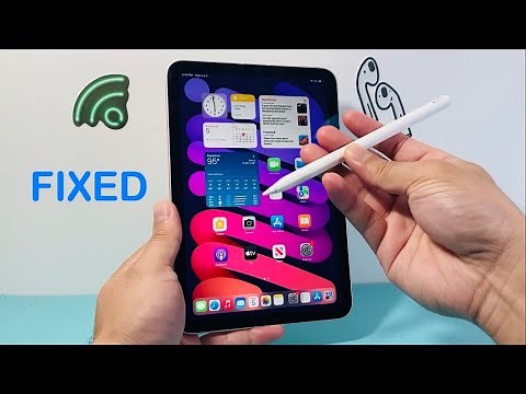 Apple Pencil Connected But Not Working (FIXED)