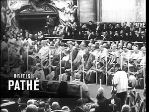 Conclusion Of The Pope's Nine Day Funeral (1958)