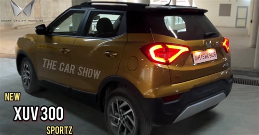 Upcoming Mahindra XUV300 Sportz: India’s most powerful sub-4 meter SUV on video