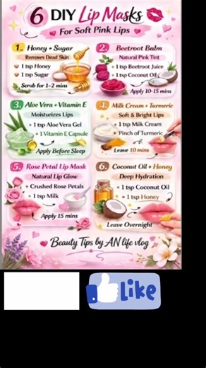 "DIY of Soft lips "
