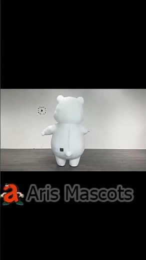 Adult Inflatable Bear Costume for Entertainments Full Body Wearable Walking Blow Up Suit