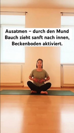Pilates beginnt mit der Atmung 🤗