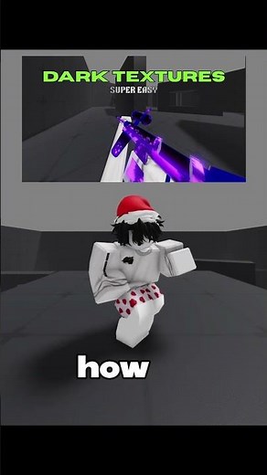 How To Get DARK TEXTURES in Roblox Rivals!!
