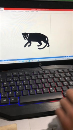 MS Word Shortcut key for Black Panther symbol #msword #computereducation #englsh