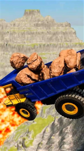 Cars vs Giant Lava Pit вЂ“ BeamNG.drive 01 #beamng #shorts #beamngdrive #car #usa #viral #india