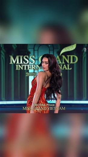 Emoura trình diễn catwalk tại Miss Grand International 2026 ❤️‍🔥🇻🇳 #EmouraPham #MissGrandVietnam #MissGrandInternational #MissGrandInternational2026