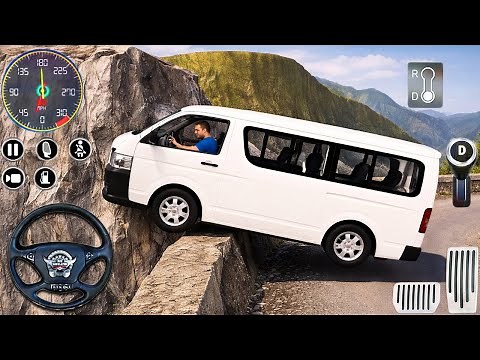 Indonesia Van Simulator Gameplay | Realistic Driving Experience | Android Simulator Game