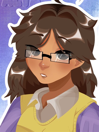 How to Draw Glasses in Digital Art Using Ibis Paint