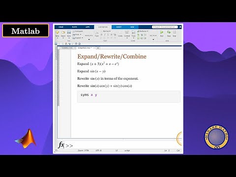 Matlab | Expand, combine expressions.