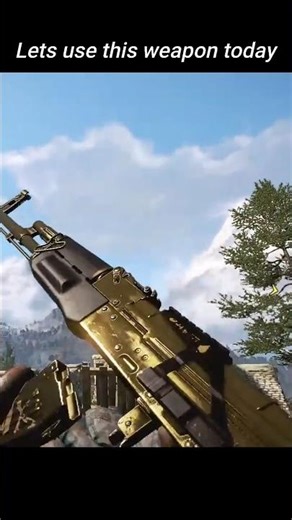 Golden AK47 #gaming #farcry6