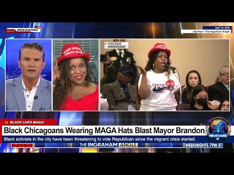 Black Chicagoans Wearing MAGA Hats Blast Mayor Brandon