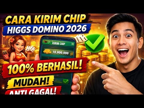 CARA KIRIM CHIP HIGGS DOMINO TERBARU 2025‼️CARA KIRIM CHIP HIGGS DOMINO📌 CARA KIRIM CHIP PAKAI KARTU