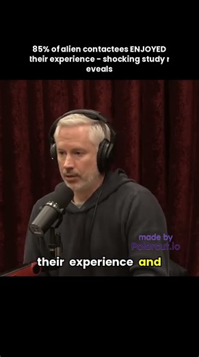 85% of alien contactees ENJOYED their experience - shocking study reveals