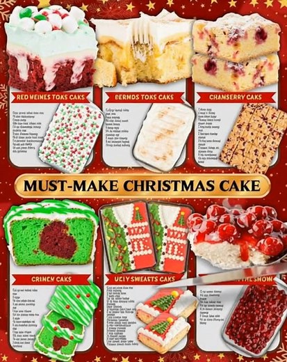 21K views · 246 reactions | FESTIVE AND EASY CHRISTMAS CAKE! Red...